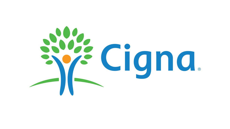 The Cigna logo.