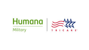 The Humana Military and Tricare logo.