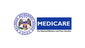 The Medicare For Railroad Workers and Their Families logo.